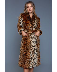 Leopard Robe