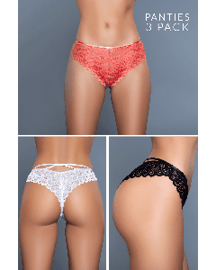 Kelani 3 Pack Panty