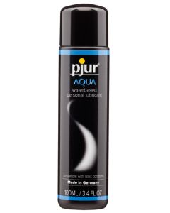 Pjur Aqua Personal Water Based Personal Lubricant - 100 ml Bottle