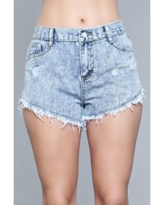 Short On Time Distressed Shorts