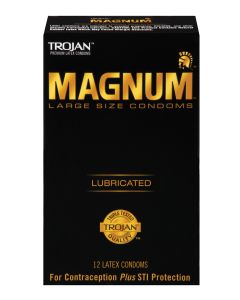 Trojan Magnum Condoms - Box of 12