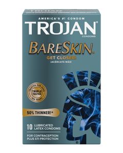 Trojan BareSkin Condoms - Box of 10