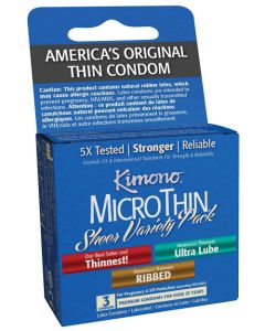 Kimono Micro Thin Variety Pack - Box of 3