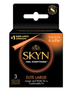 Lifestyles SKYN Elite Large Condoms - Box of 3