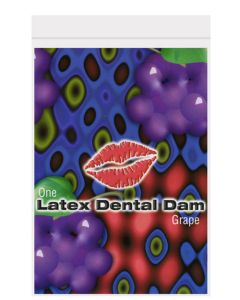 Trust Dam Latex Dental Dam - Grape
