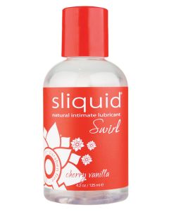 Sliquid Naturals Swirl Lubricant - 4.2 oz Cherry Vanilla
