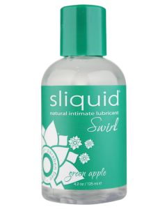 Sliquid Naturals Swirl Lubricant - 4.2 oz Green Apple