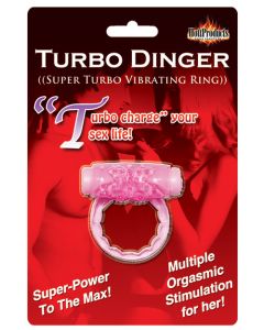 Humm Dinger Turbo Vibrating Cockring - Magenta