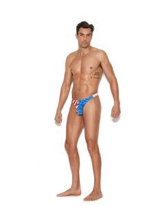 Men's Snap Closure Thong
