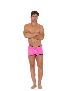 Men's Striped Mesh Boxer Brief