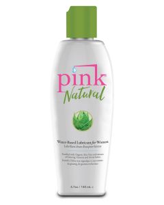 Pink Natural Water Based Lubricant for Women - 4.7 oz