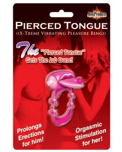 Pierced Tongue X-treme Vibrating Pleasure Ring