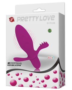 Pretty Love Fitch Anal Vibrator - Fuchsia