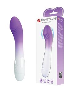 Pretty Love Elemental G-Spot Realistic Vibrator - Purple Ombre