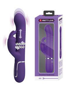 Pretty Love Twinkled Tenderness Coale Thrusting Rabbit - Purple