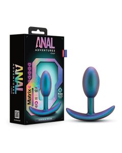 Blush Anal Adventures Matrix Nebula Plug - Turquoise