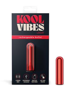 Blush Kool Vibes Mini Rechargeable Bullet - Cherry