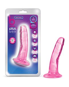 Blush B Yours Plus 5" Hard n' Happy Dildo - Pink