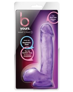 Blush B Yours Sweet n Hard 1 w/Suction Cup - Purple