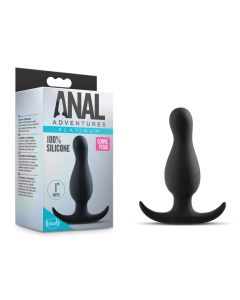 Blush Anal Adventures Curve Plug - Black