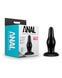 Blush Anal Adventures Pleasure Plug - Black