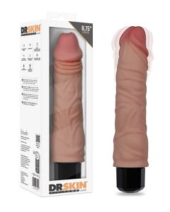Blush Dr. Skin Dr. Hunt 8.75" Vibrating Dildo - Beige
