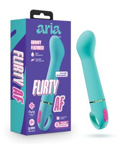 Aria - Flirty AF 2.0 - Rechargeable Vibe - Teal