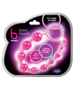 Blush B Yours Basic Anal Beads - Pink