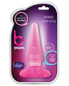 Blush B Yours Basic Anal Plug - Pink