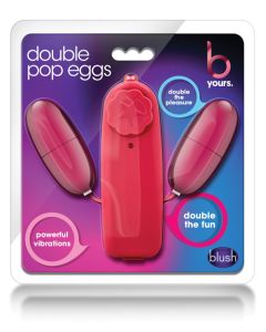Blush B Yours Double Pop Eggs - Cerise