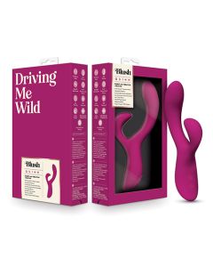 Blush Quinn Rabbit Vibrator - Burgundy