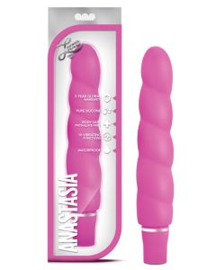 Blush Luxe Anastasia Silicone Vibrator - Pink