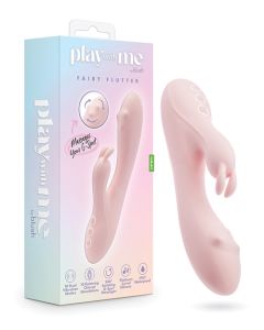 Blush Play With Me Fairy Flutter Rabbit Vibrator - Pink