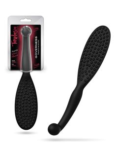 Blush Temptasia Governess Paddle $ Dildo - Black