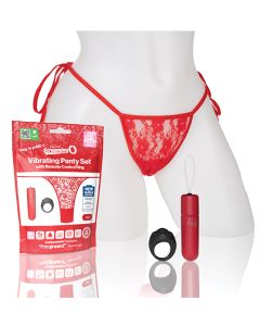 Screaming O My Secret 4T Panty Vibe w/Remote - Red