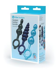 b-Vibe Butties Beaded Bundle - 3 pc Set