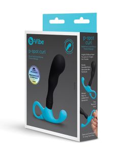 P-Spot Curl Hands-Free Curved Silicone Prostate Massager