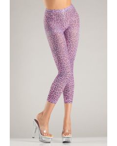 Pink Leopard Pantyhose