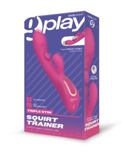 Bodywand G-Play Triple Stim Squirt Trainer - Pink