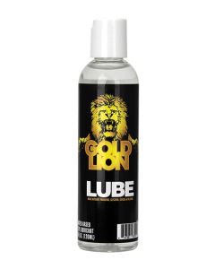Gold Lion Water-Based Personal Lubricant - 4 oz Bottle