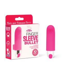 Pink Pussycat Finger Sleeve Bullet