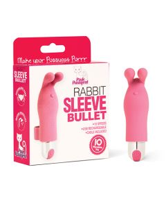 Pink Pussycat Rabbit Sleeve Bullet
