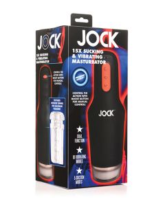Curve Toys Jock 15x Sucking & Vibrating Masturbator