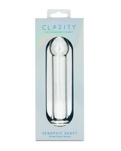 Clarity Glass Dildo - Seraphic Serenade