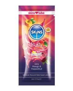 Skins Water Based Lubricant - 5 ml Foil Mango & Passionfruit