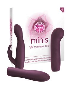 Skins Minis Massage A Trois - Magenta