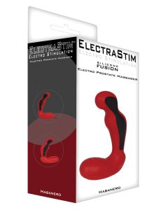 ElectraStim Silicone Fusion Habanero Prostate Massager - Red/Black