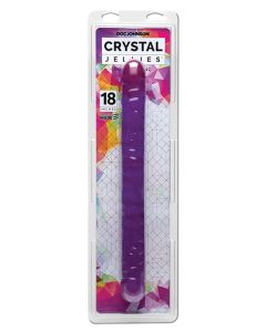 Crystal Jellies 18" Double Dong