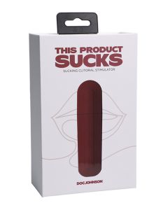 This Product Sucks Lipstick Suction Toy - Red