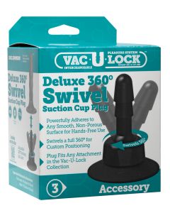 Vac-U-Lock Deluxe 360 Swivel Suction Cup Plug